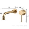 Black Gold Faucet Mixer Wall Mounted Faucet